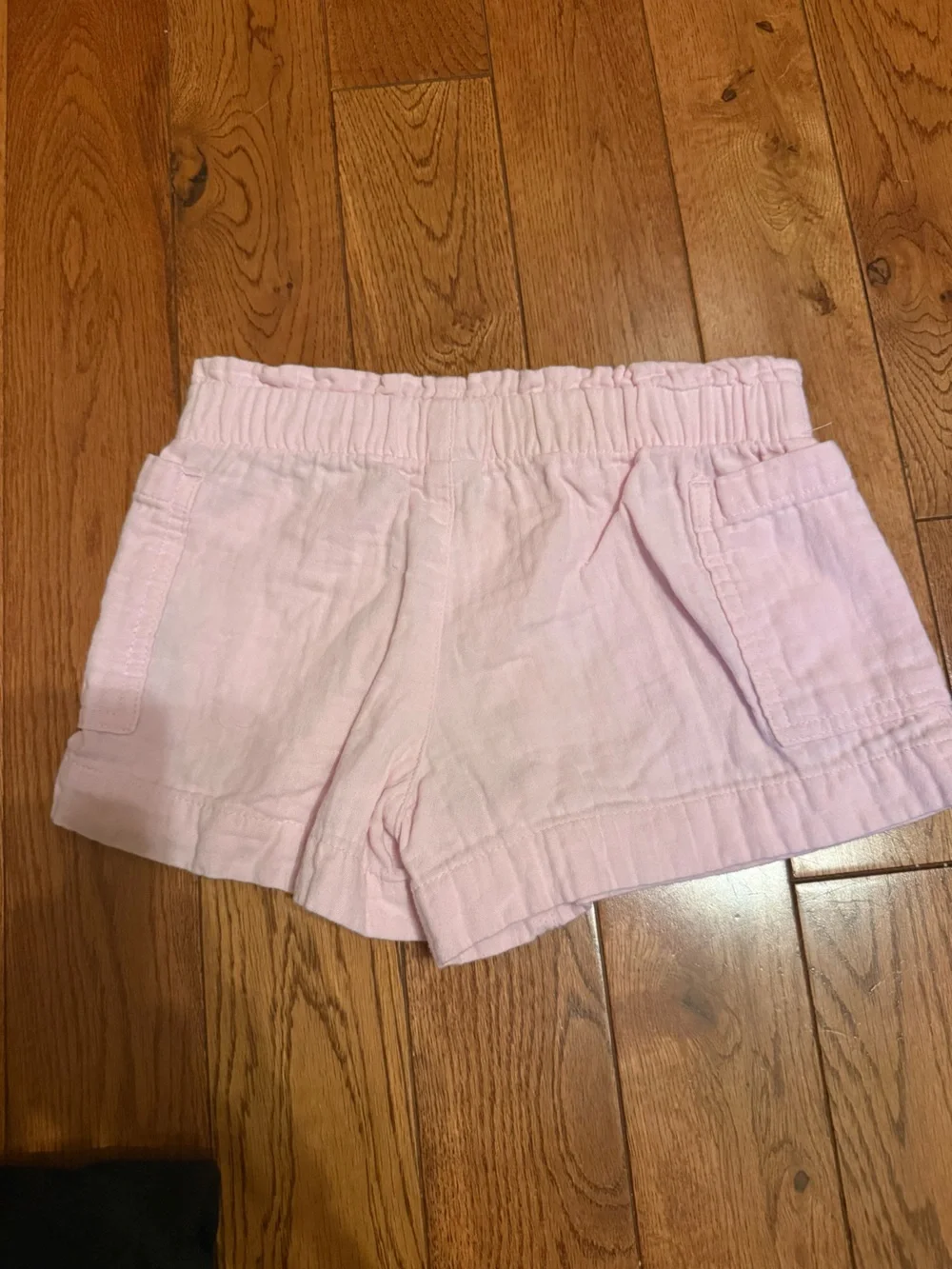 Old Navy Pink Elastic-Waist Cotton Shorts